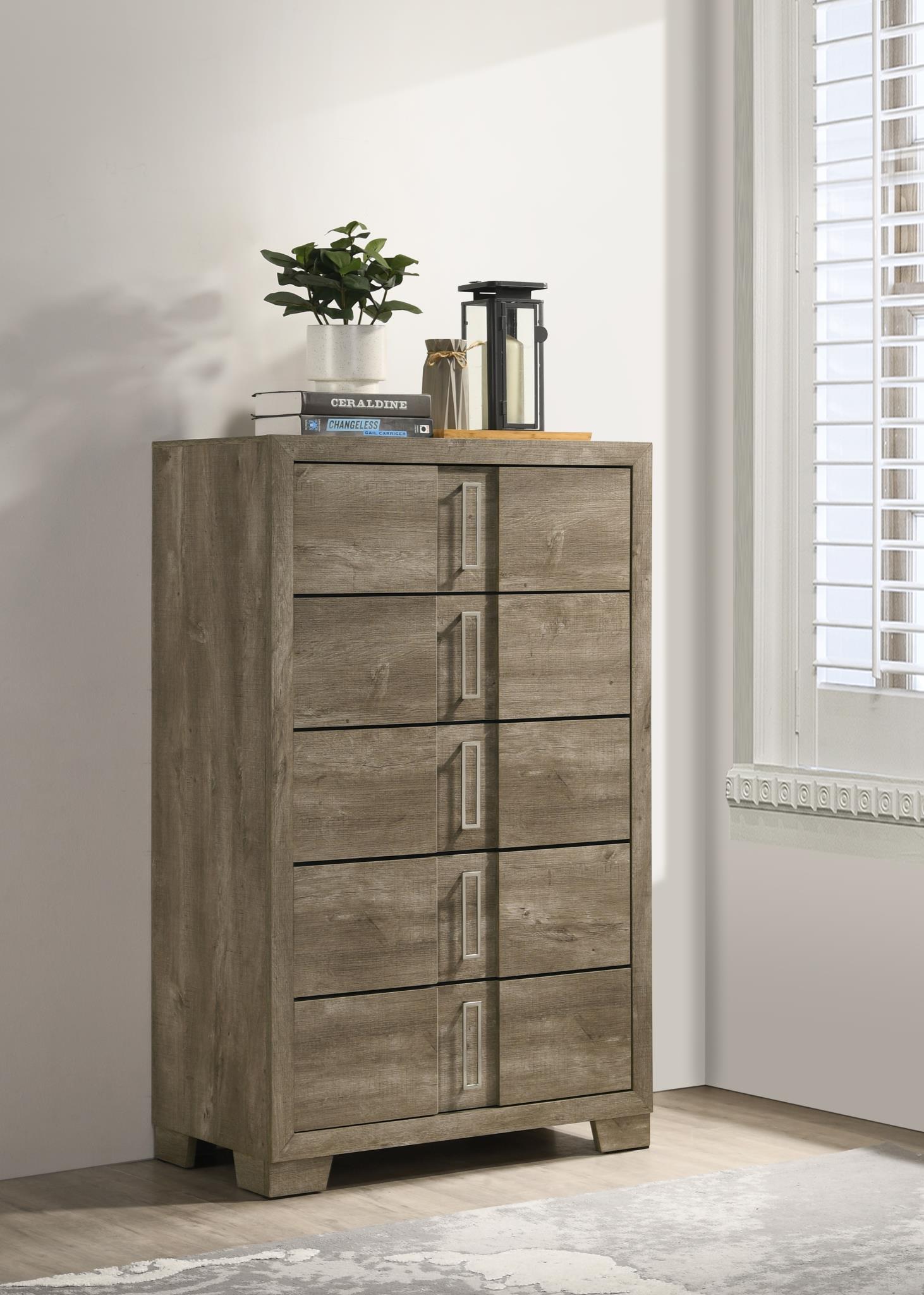 Queen Bed Frame - Dresser - Mirror - Chest - Nightstand — photo 6