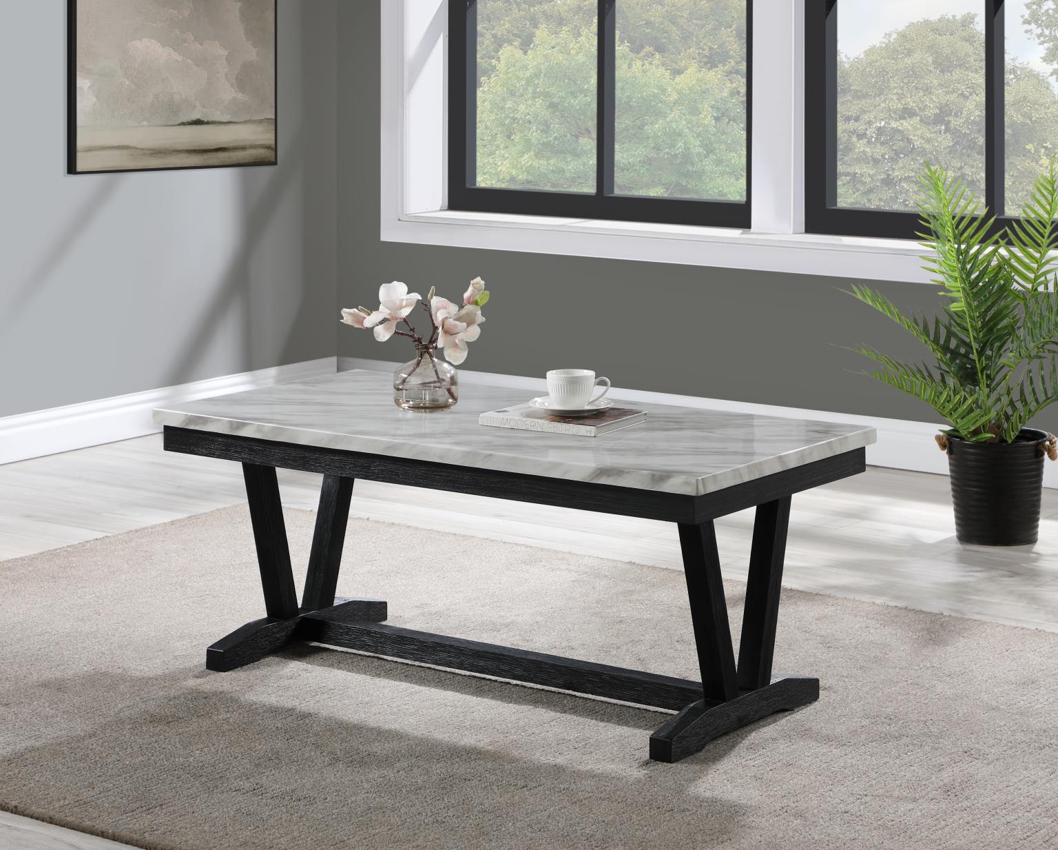 White Top 3 Pk Table Set (3/CN) — photo 2