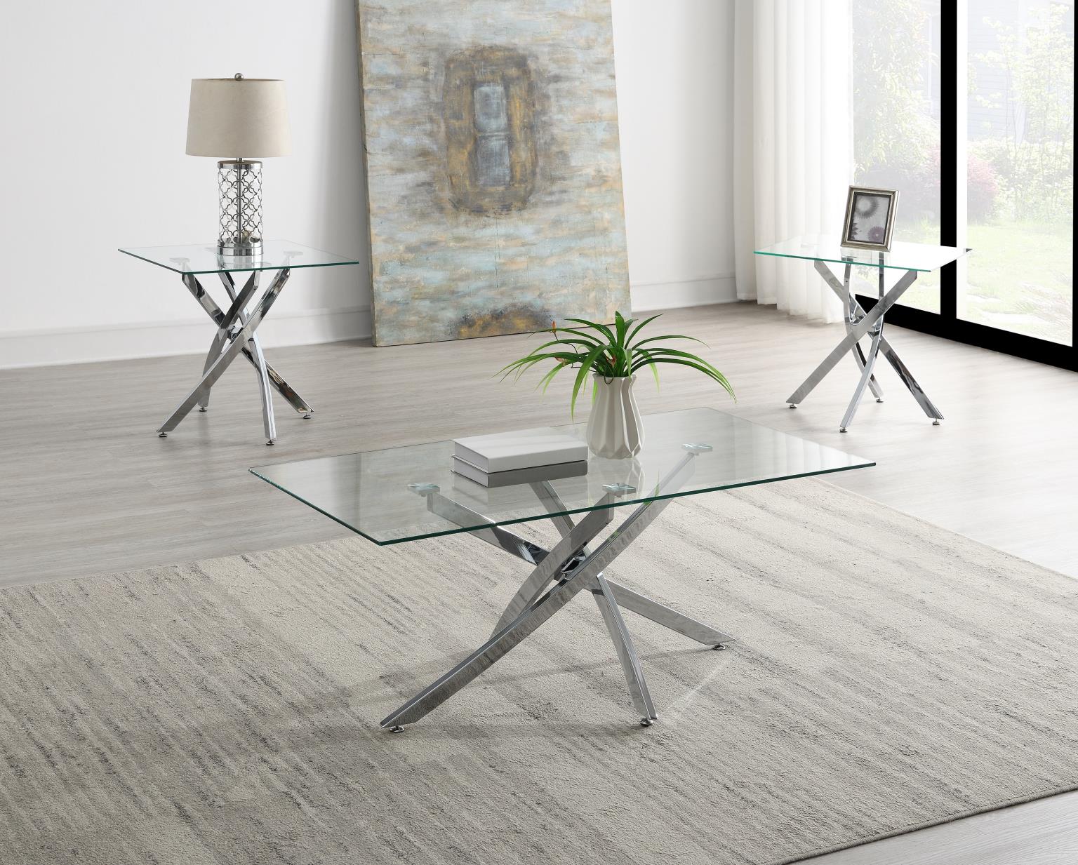Chrome 3 Pk Table Set (3/CN).. — photo 2