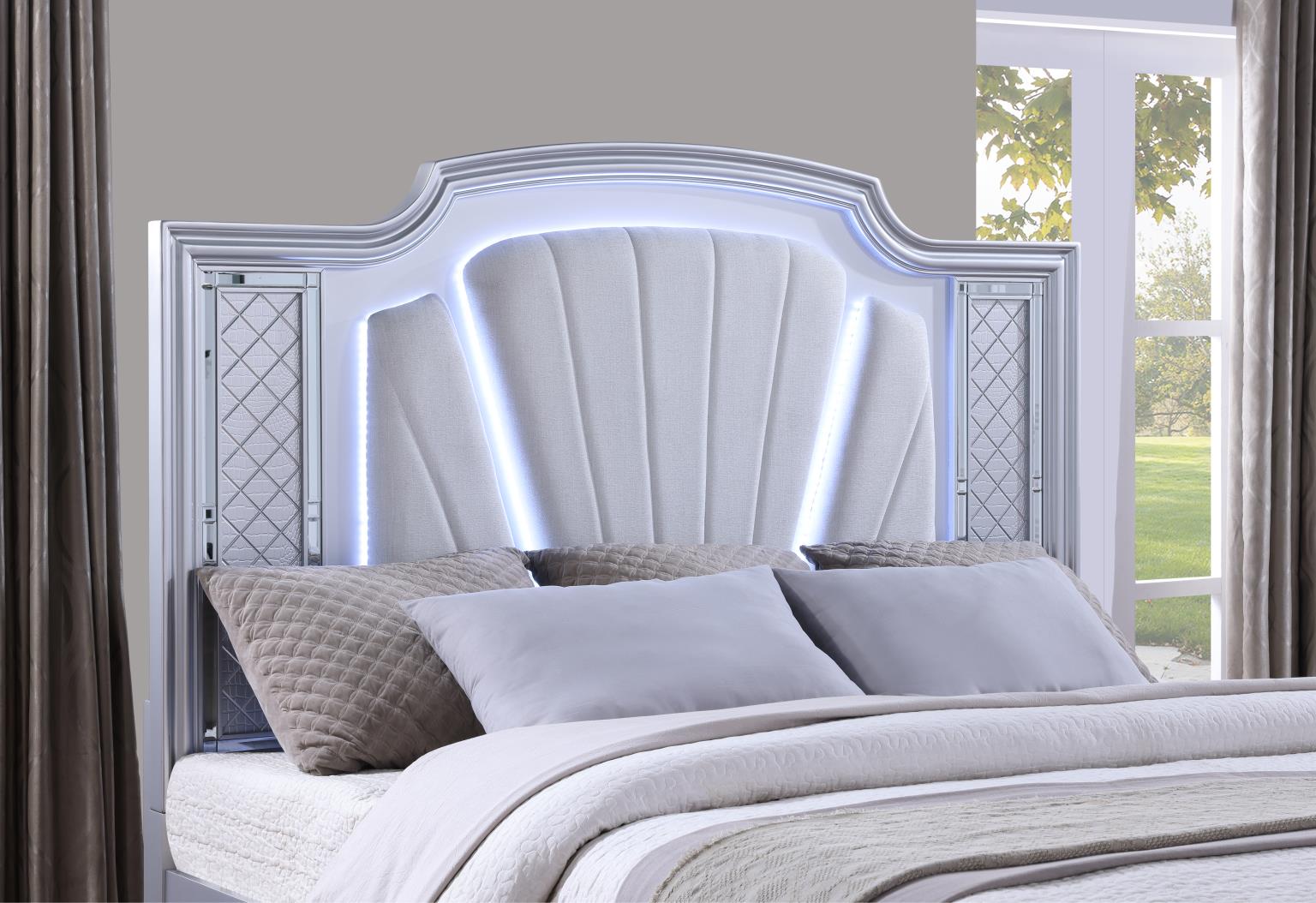 King Bed Frame - Dresser - Mirror - Chest - Nightstand — photo 5