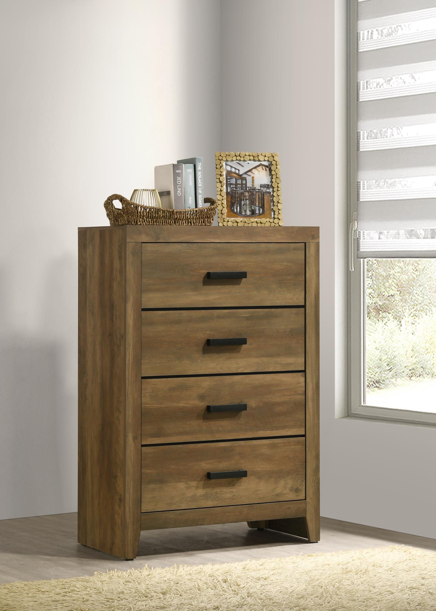 King Bed Frame - Dresser - Mirror - Chest - Nightstand — photo 7