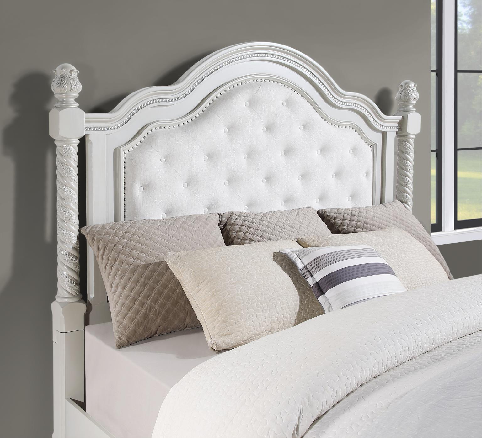 King Bed Frame - Dresser - Mirror - Chest - Nightstand — photo 3