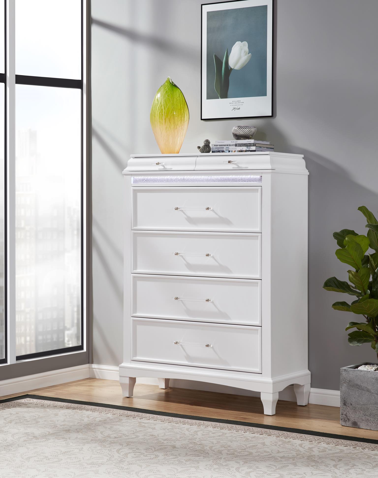King Bed Frame - Dresser - Mirror - Chest - Nightstand — photo 9