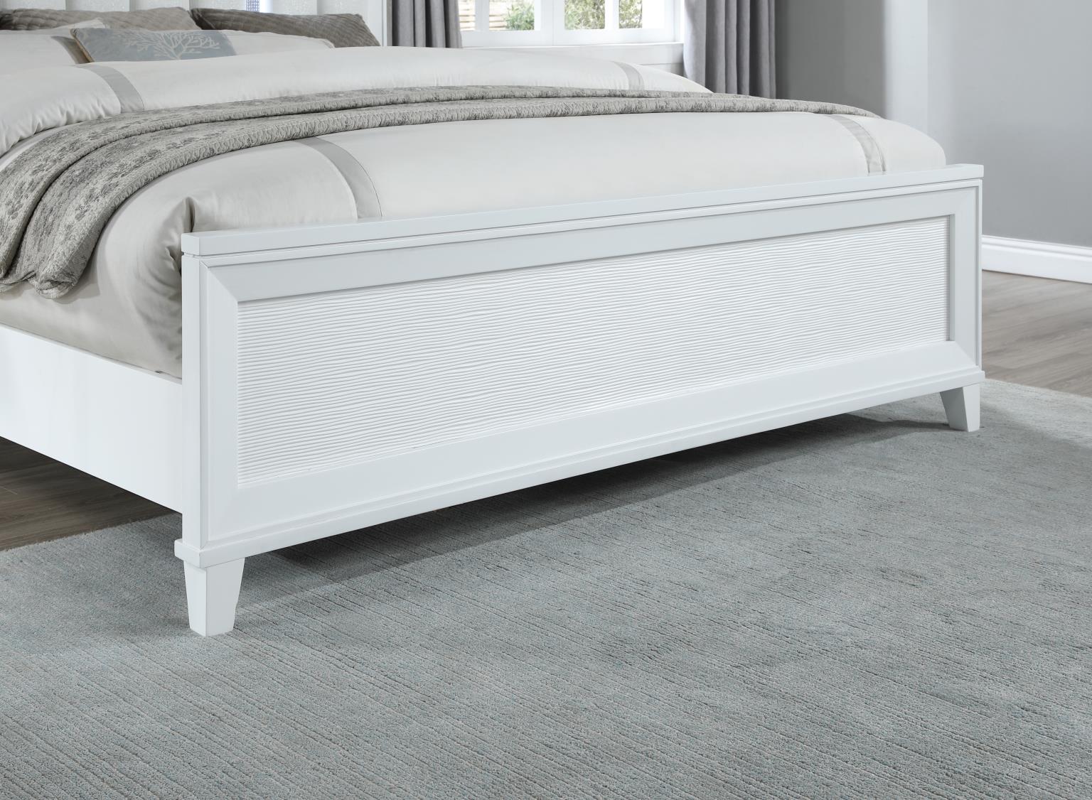 King Bed Frame - Dresser - Mirror - Chest - Nightstand — photo 3