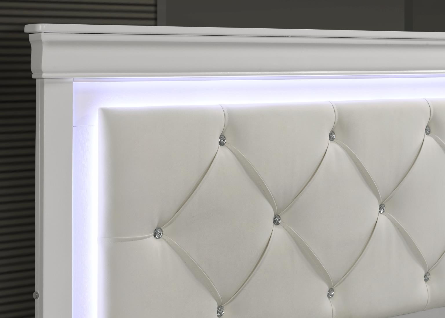King Bed Frame - Dresser - Mirror - Chest - Nightstand — photo 2