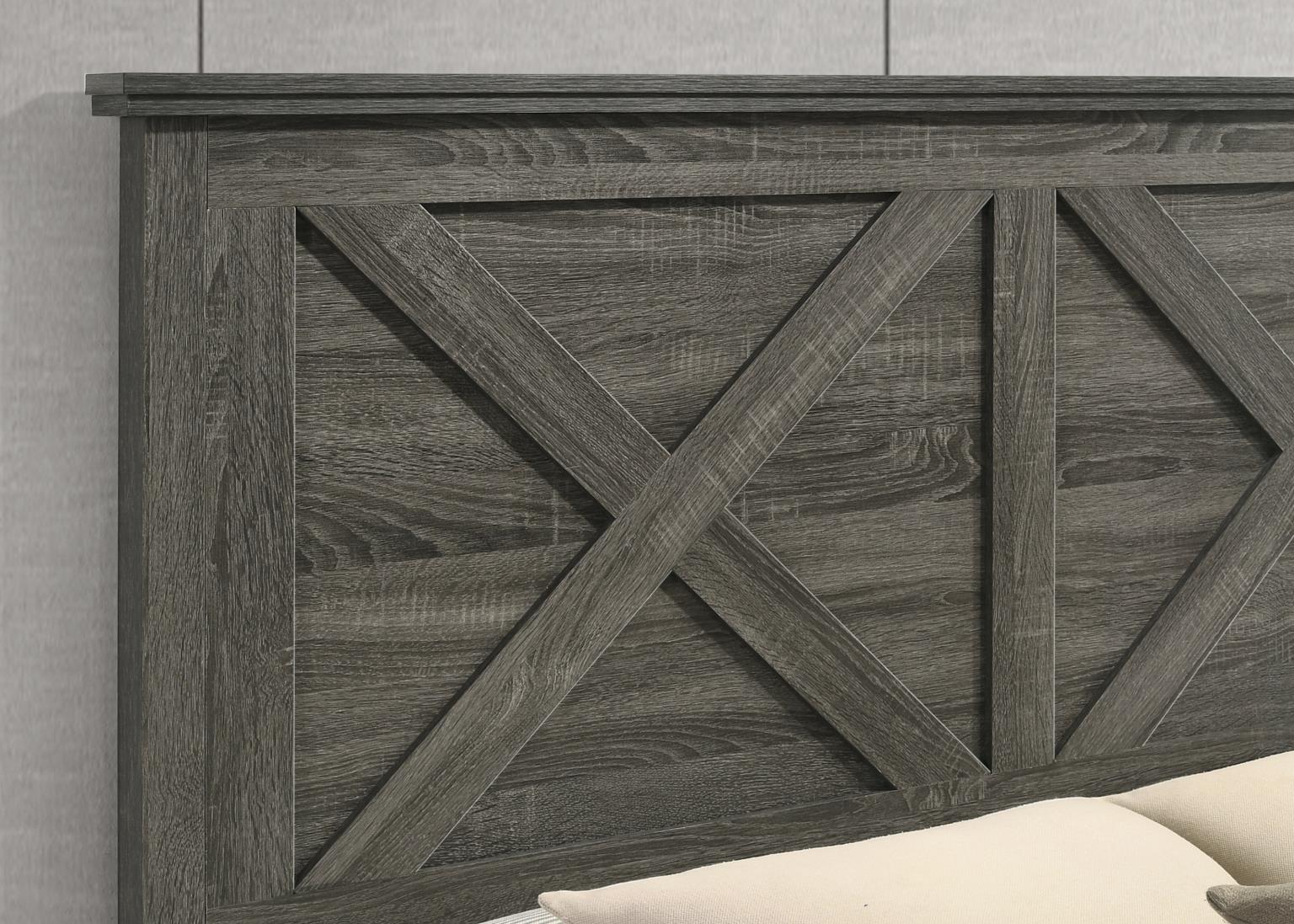 King Bed Frame - Dresser - Mirror - Chest - Nightstand — photo 2