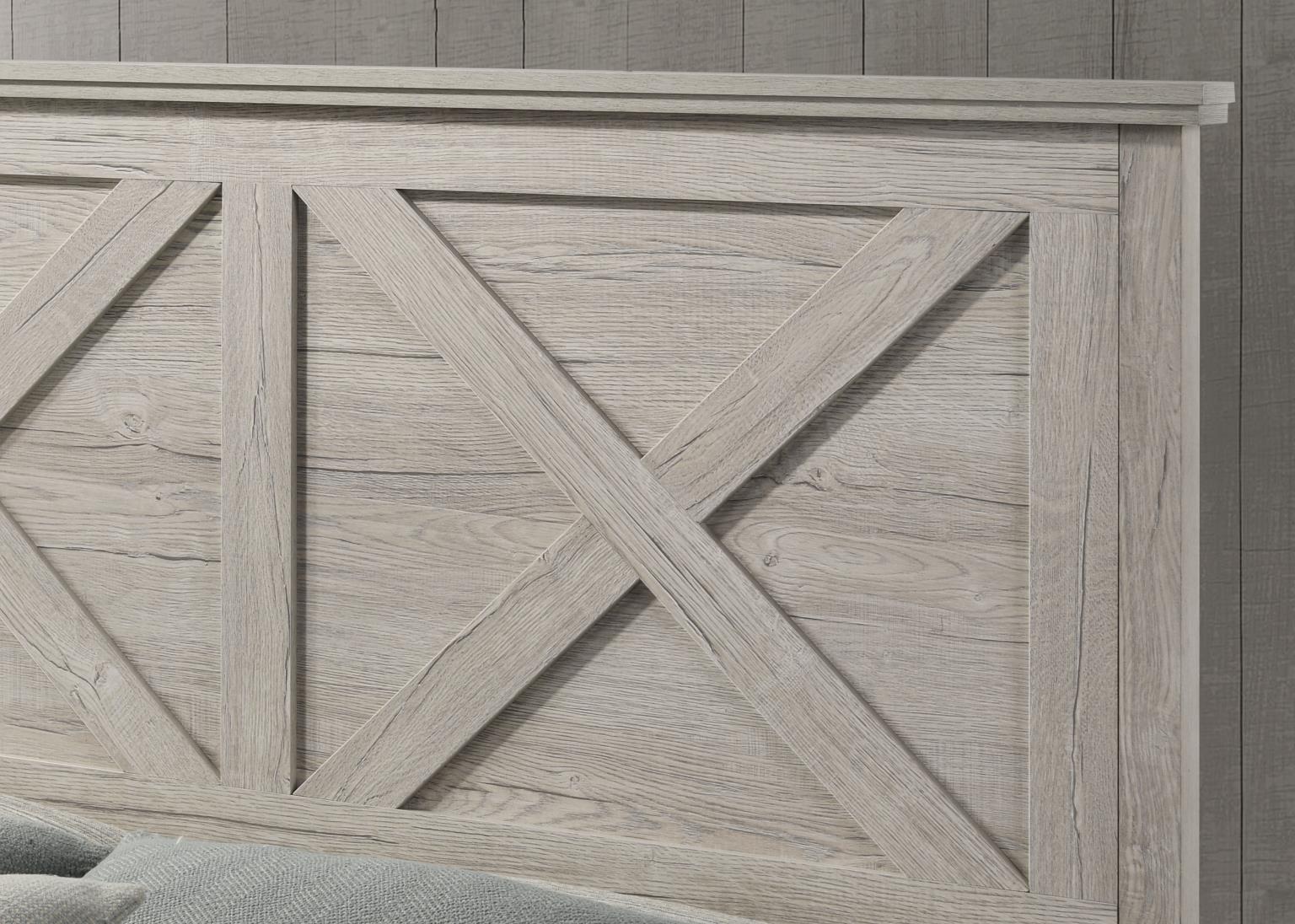 King Bed Frame - Dresser - Mirror - Chest - Nightstand — photo 2
