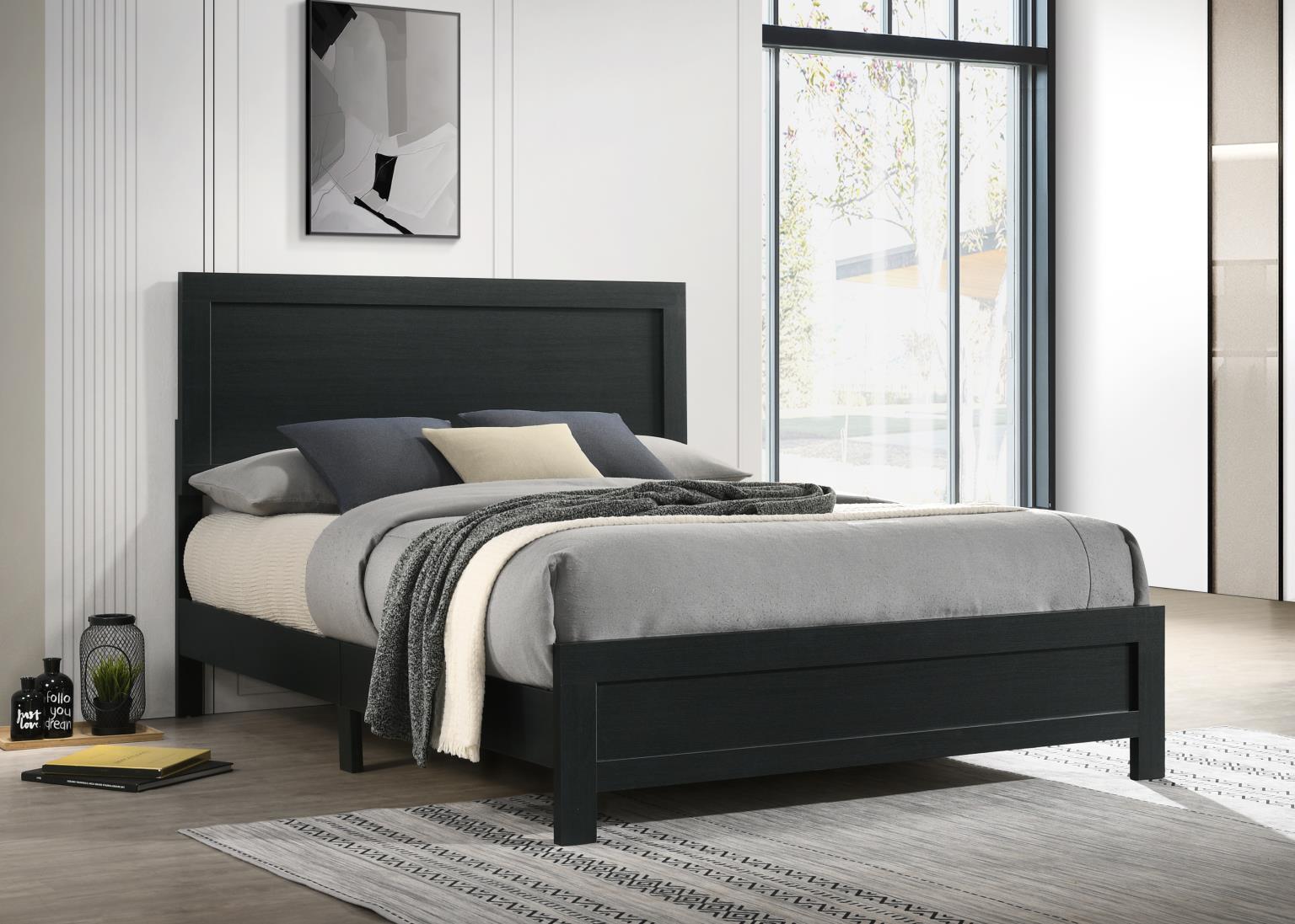 King Bed Frame - Dresser - Mirror - Chest - Nightstand — photo 5