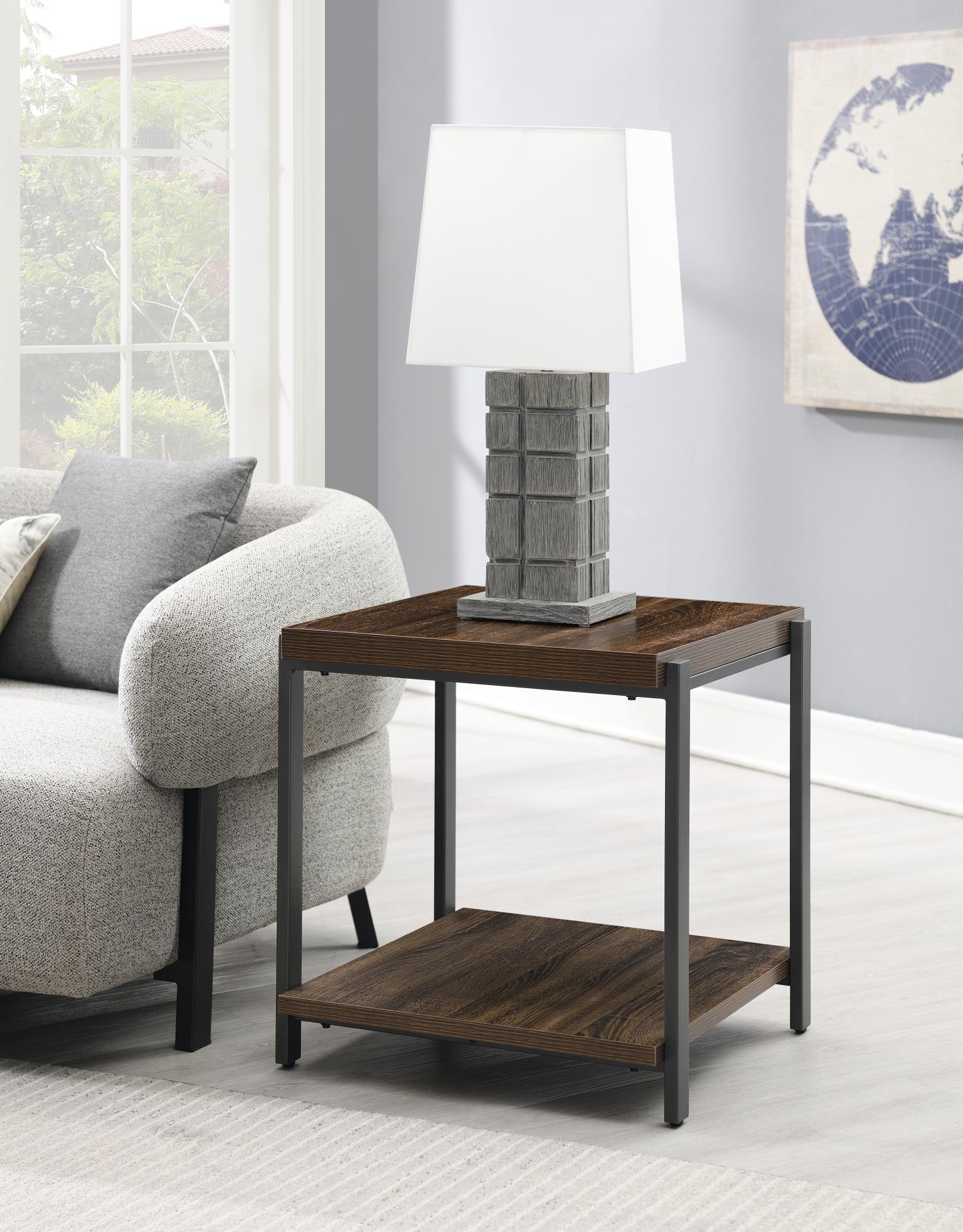 Gray Coffee Table & 2 End Table — photo 3