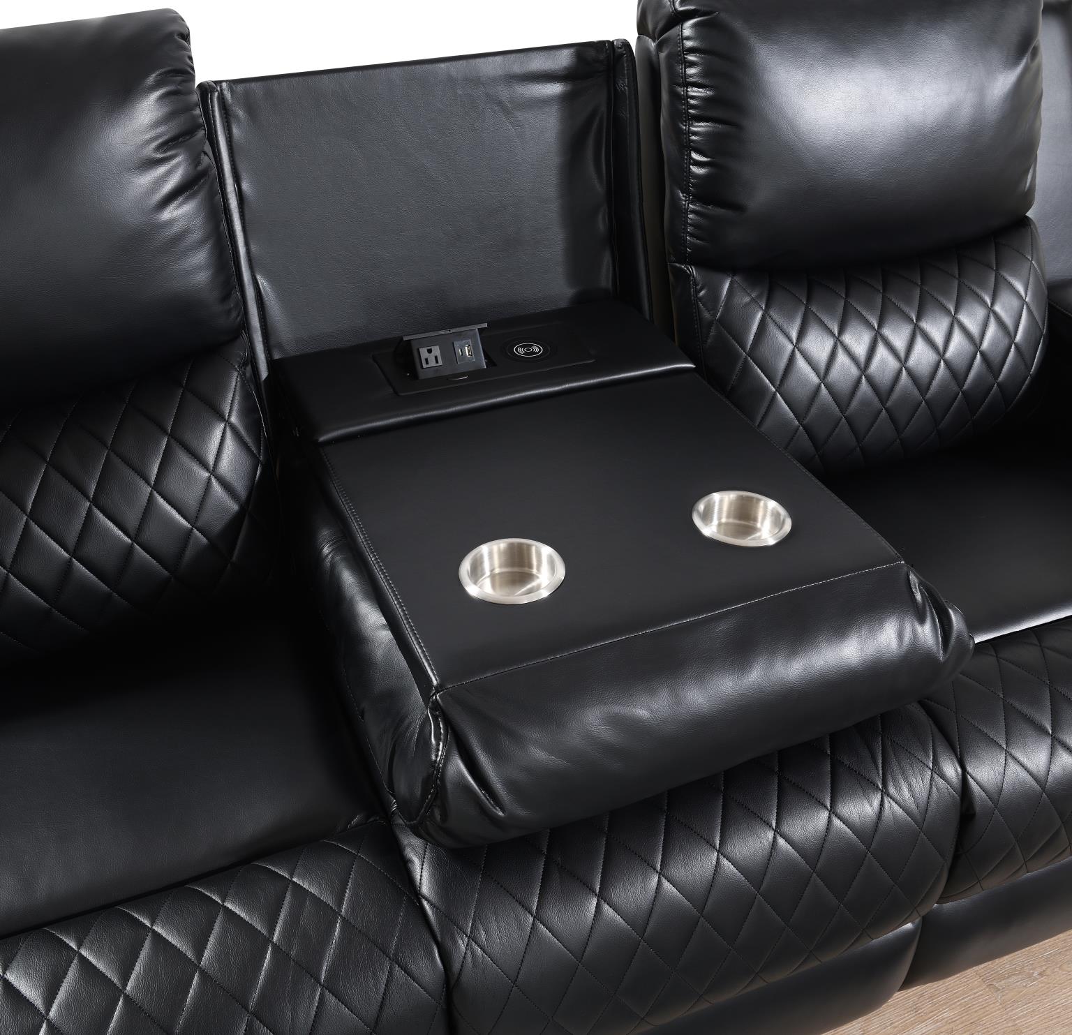 Reclining Sofa-Reclining Loveseat-Reclining Chair — photo 4