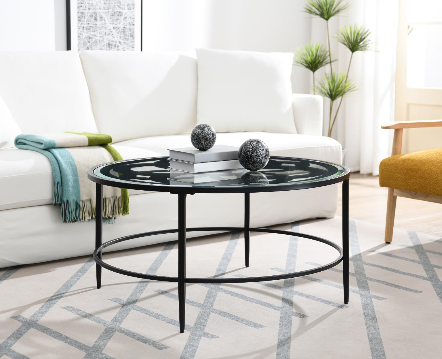 Black Coffee Table & 2 End Table — photo 2