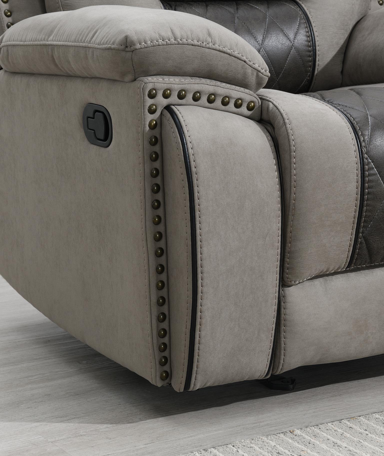 Reclining Sofa-Reclining Loveseat-Reclining Chair — photo 2