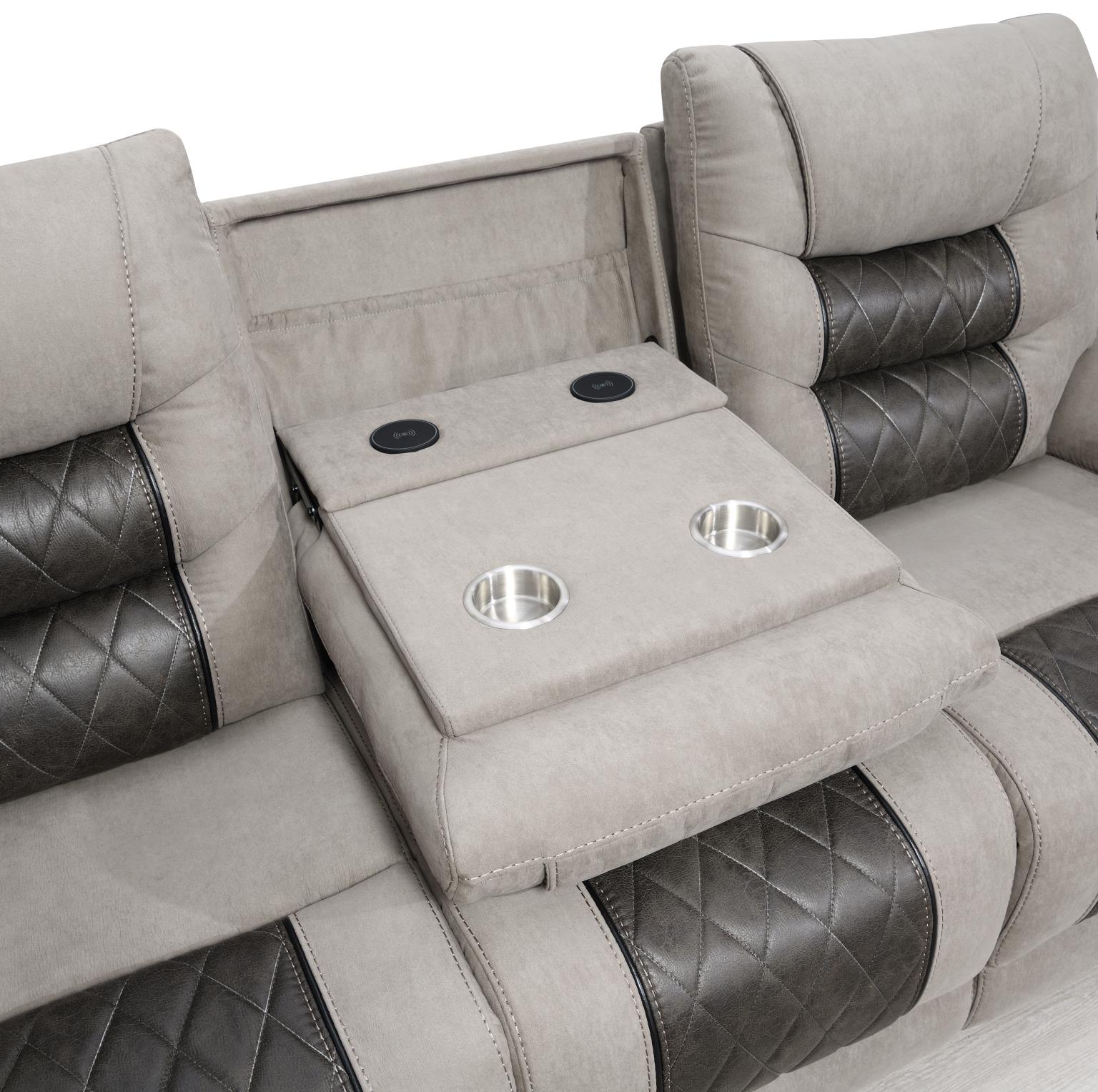 Reclining Sofa-Reclining Loveseat-Reclining Chair — photo 4