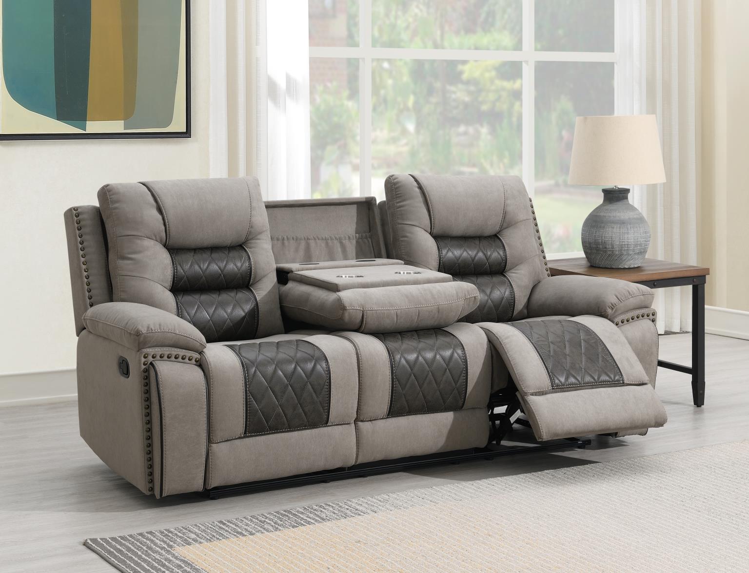 Reclining Sofa-Reclining Loveseat-Reclining Chair — photo 7