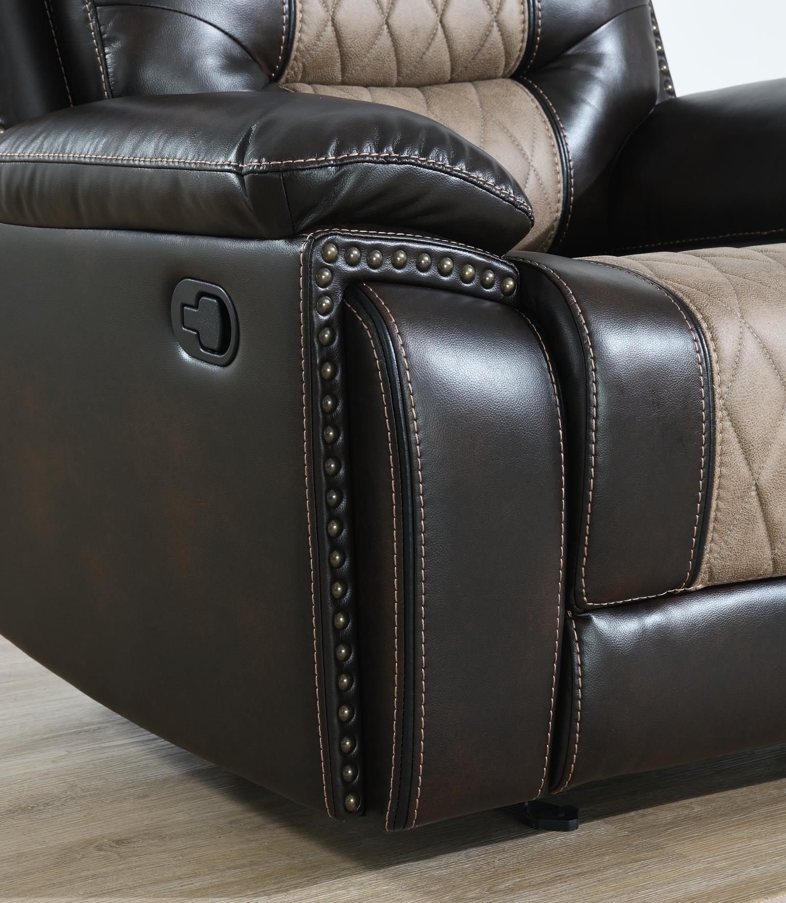 Reclining Sofa-Reclining Loveseat-Reclining Chair — photo 4
