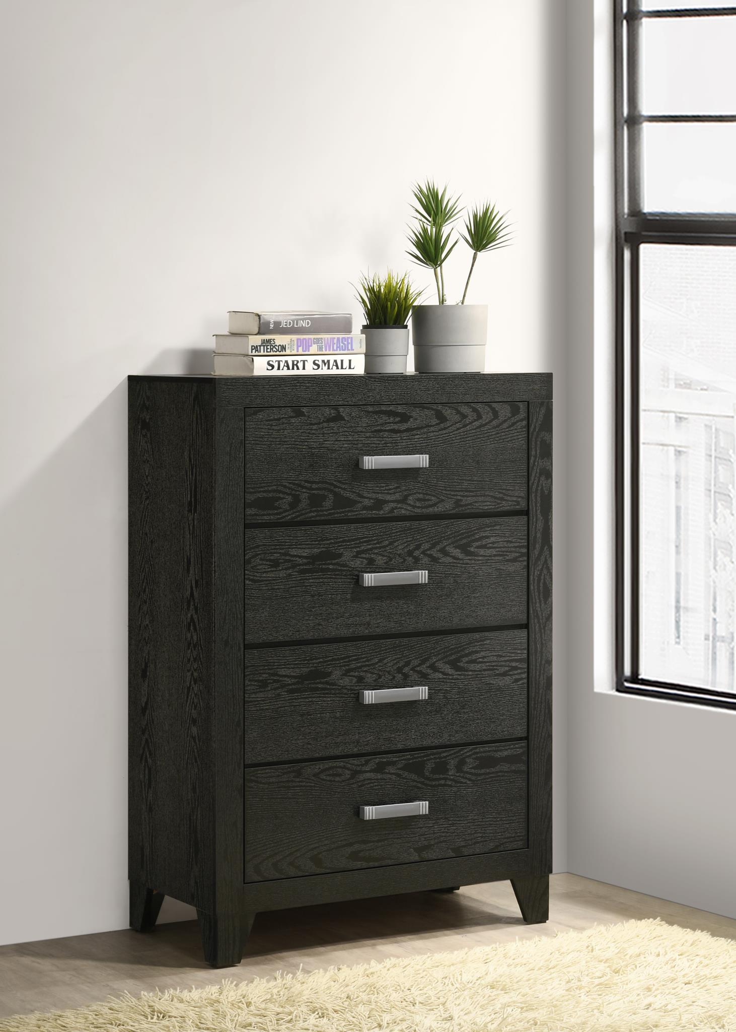 King Bed Frame - Dresser - Mirror - Chest - Nightstand — photo 5