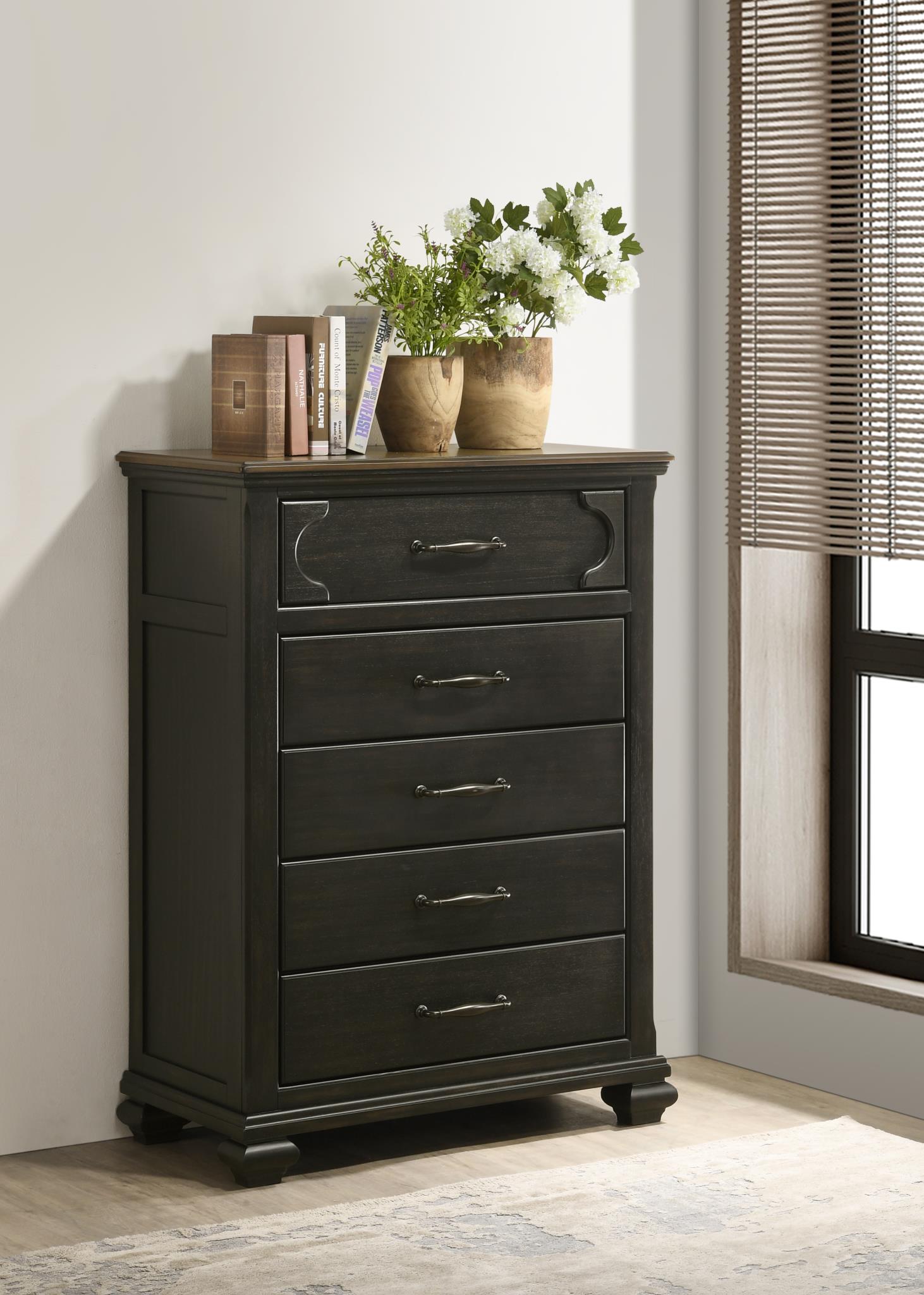 King Bed Frame - Dresser - Mirror - Chest - Nightstand — photo 10