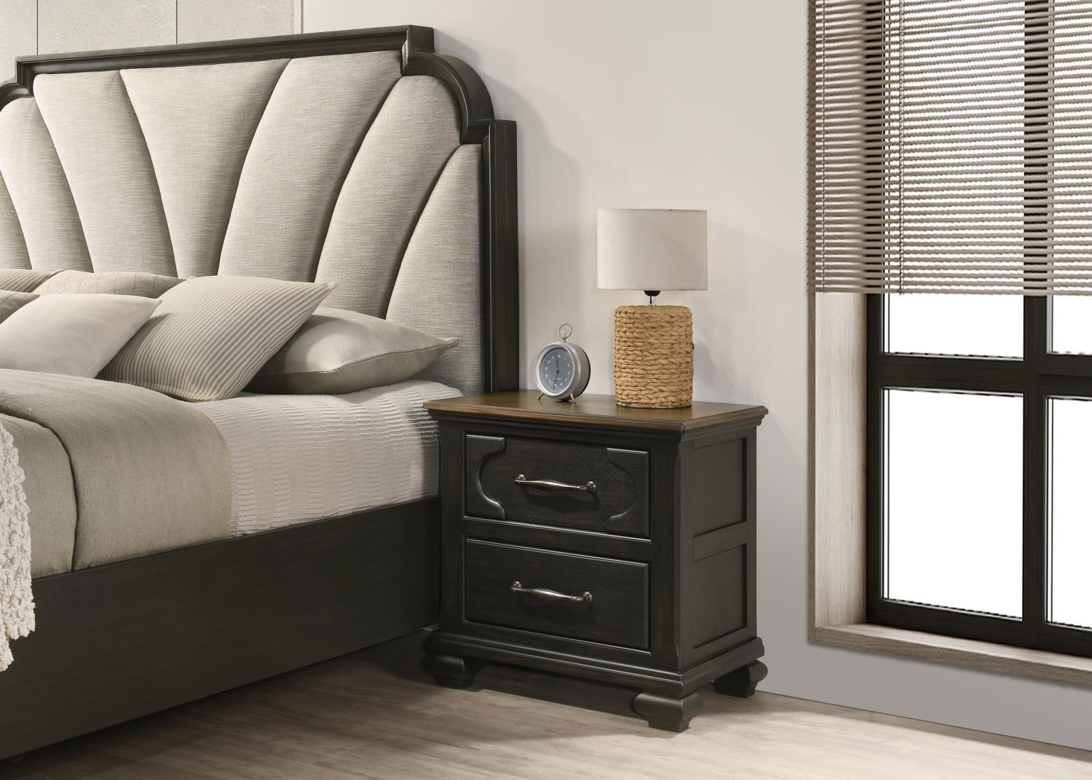 King Bed Frame - Dresser - Mirror - Chest - Nightstand — photo 11