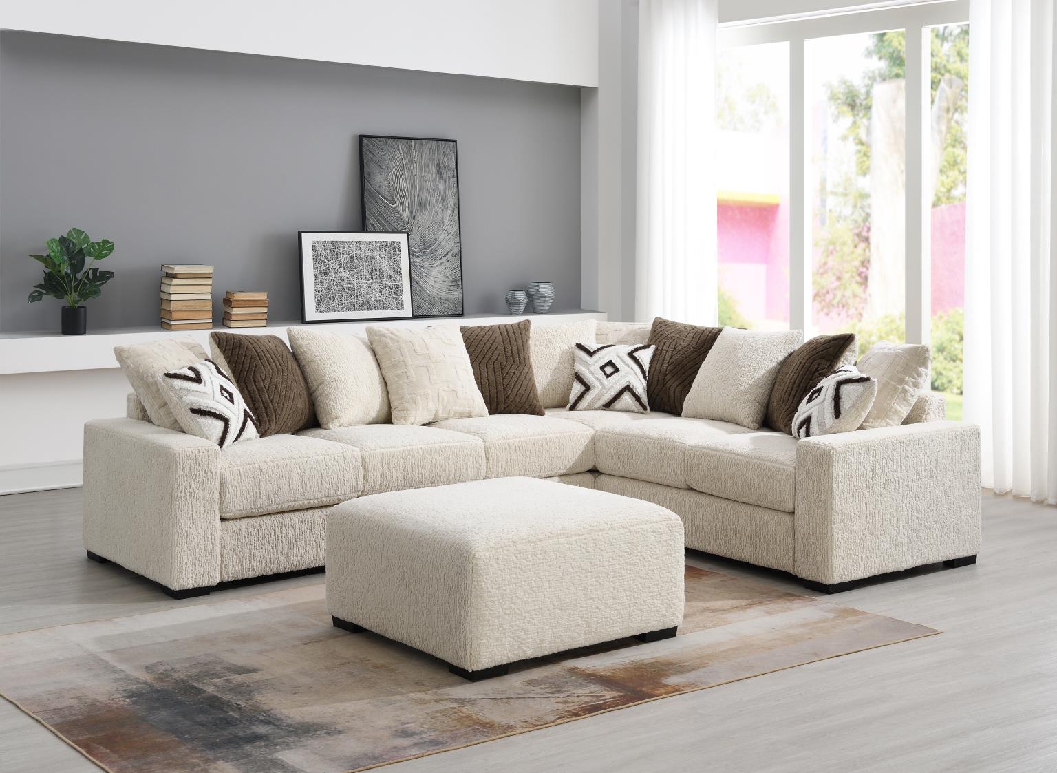 4PC Sectional (1 Laf, 1 Ac, 1 W, 1 Raf) - Same As Photo