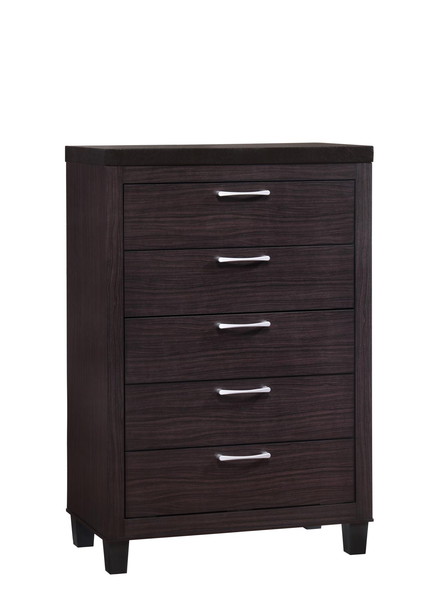 King Bed Frame - Dresser - Mirror - Chest - Nightstand — photo 4