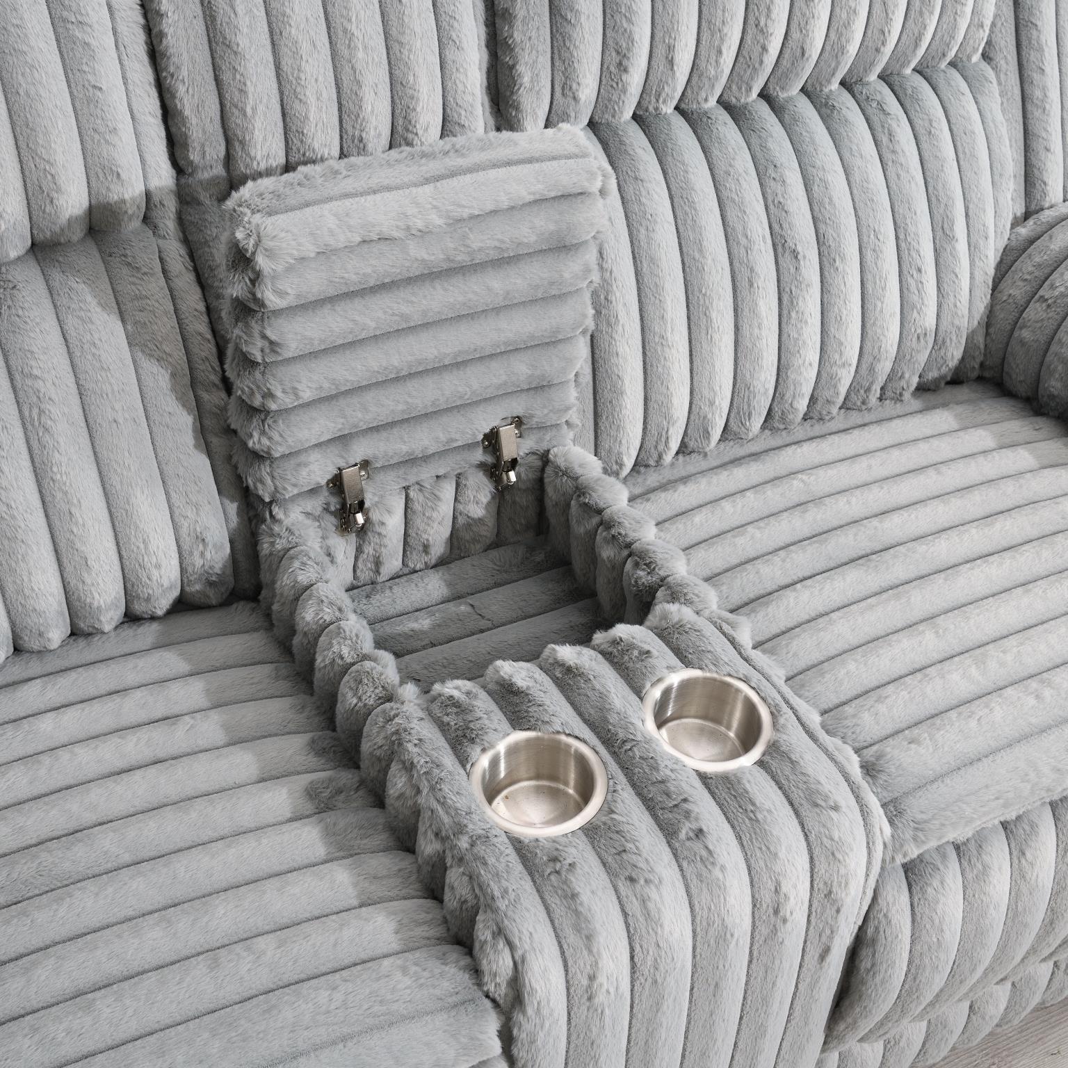 Reclining Sofa-Reclining Loveseat-Reclining Chair — photo 2