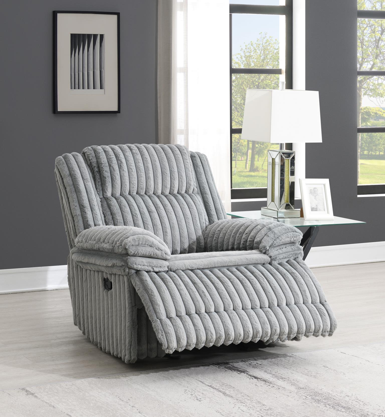 Reclining Sofa-Reclining Loveseat-Reclining Chair — photo 7