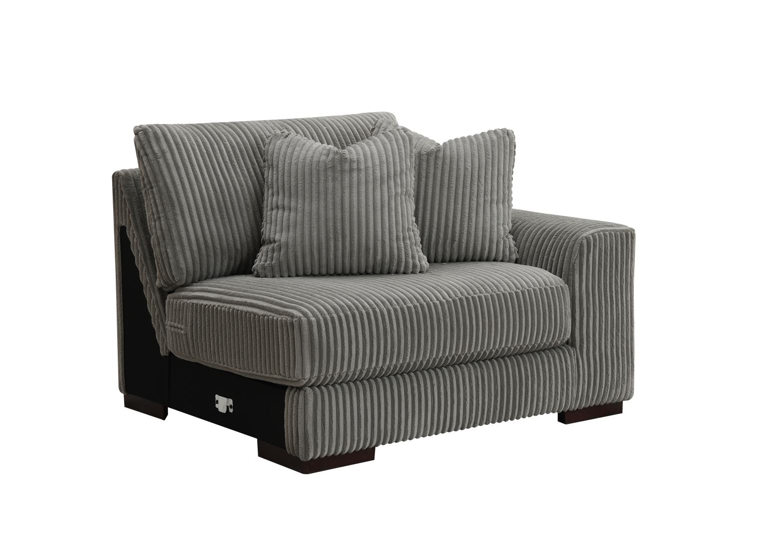 6PC Set (2 Armless Chairs, 1 Console, 1 Right Chaise, 1 Laf Seat, 1 Wedge) — photo 33