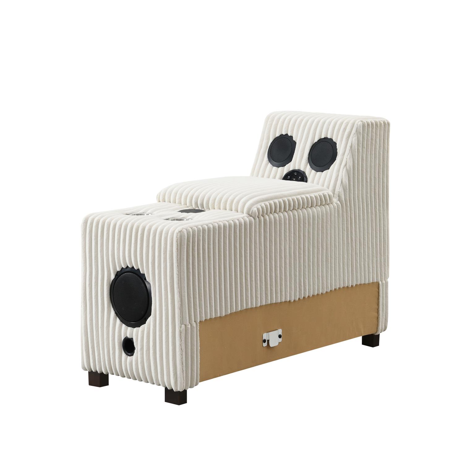 6PC Set (2 Armless Chairs, 1 Console, 1 Right Chaise, 1 Laf Seat, 1 Wedge) — photo 35