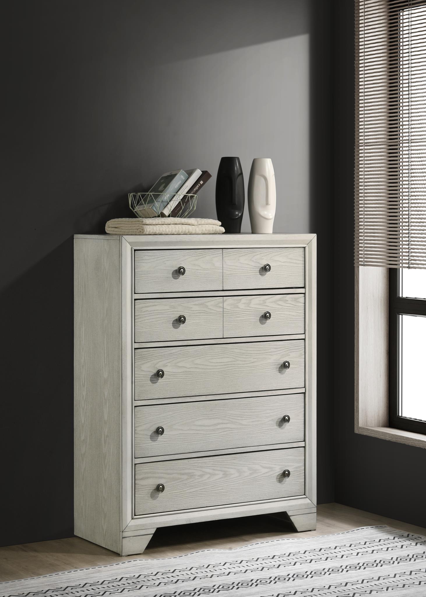 King Bed Frame - Dresser - Mirror - Chest - Nightstand — photo 8