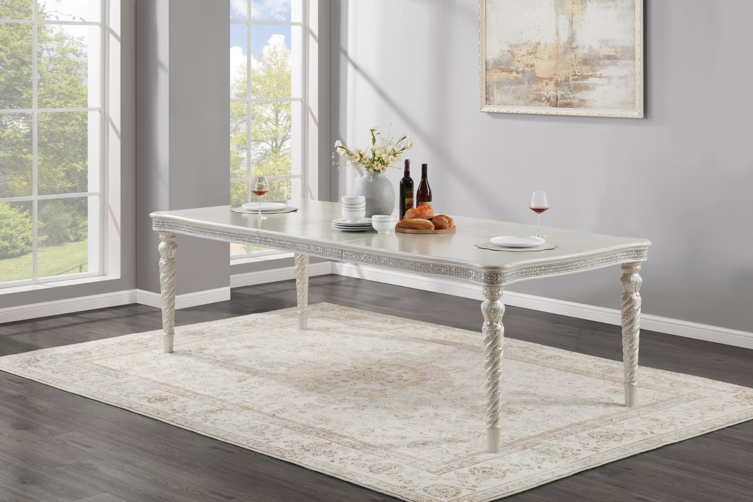 Dining Table & 4 Side Chairs & 2 Arm Chairs — photo 3