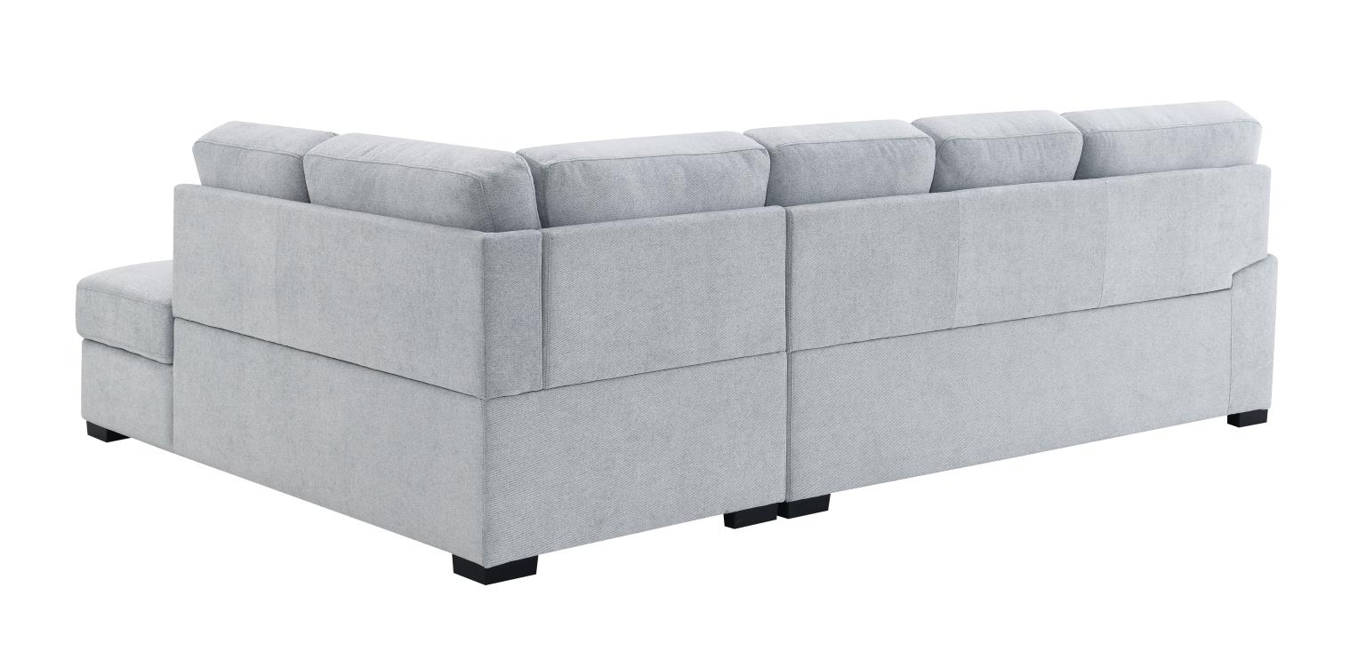 Blue 2 PC Sectional — photo 3