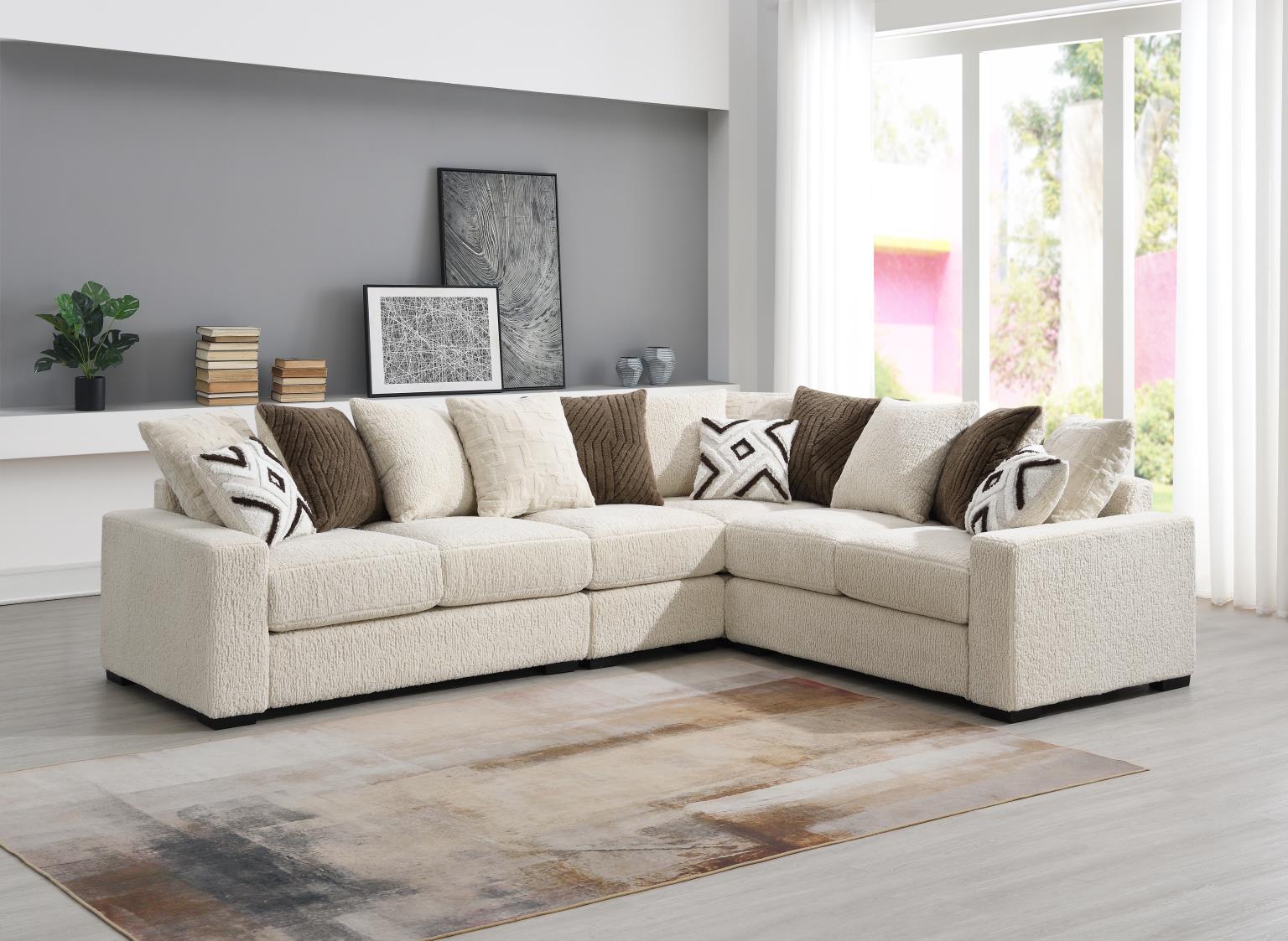4PC Sectional (1 Laf, 1 Ac, 1 W, 1 Raf) - Same As Photo — photo 3