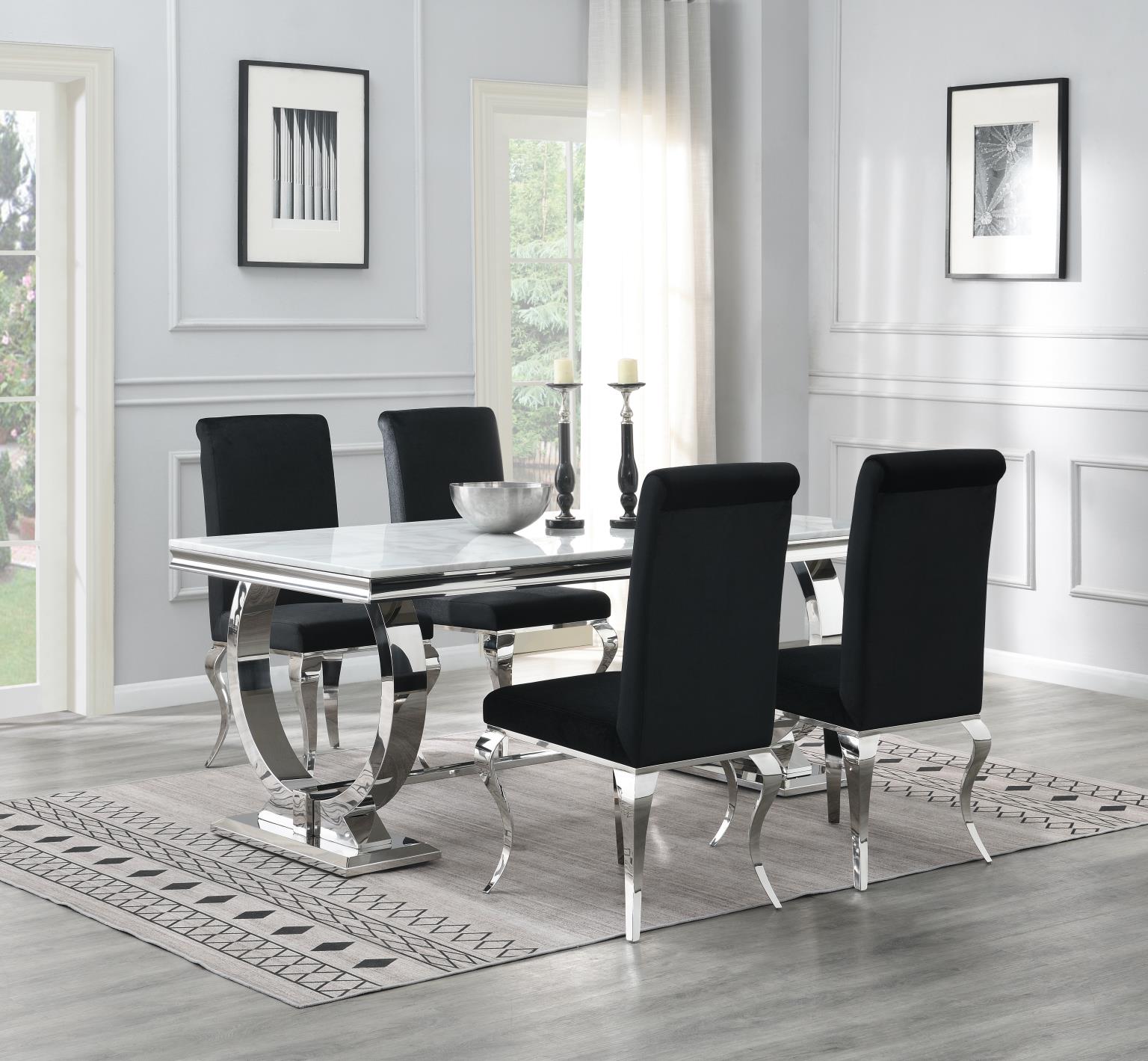 Dining Table White Marble — photo 6