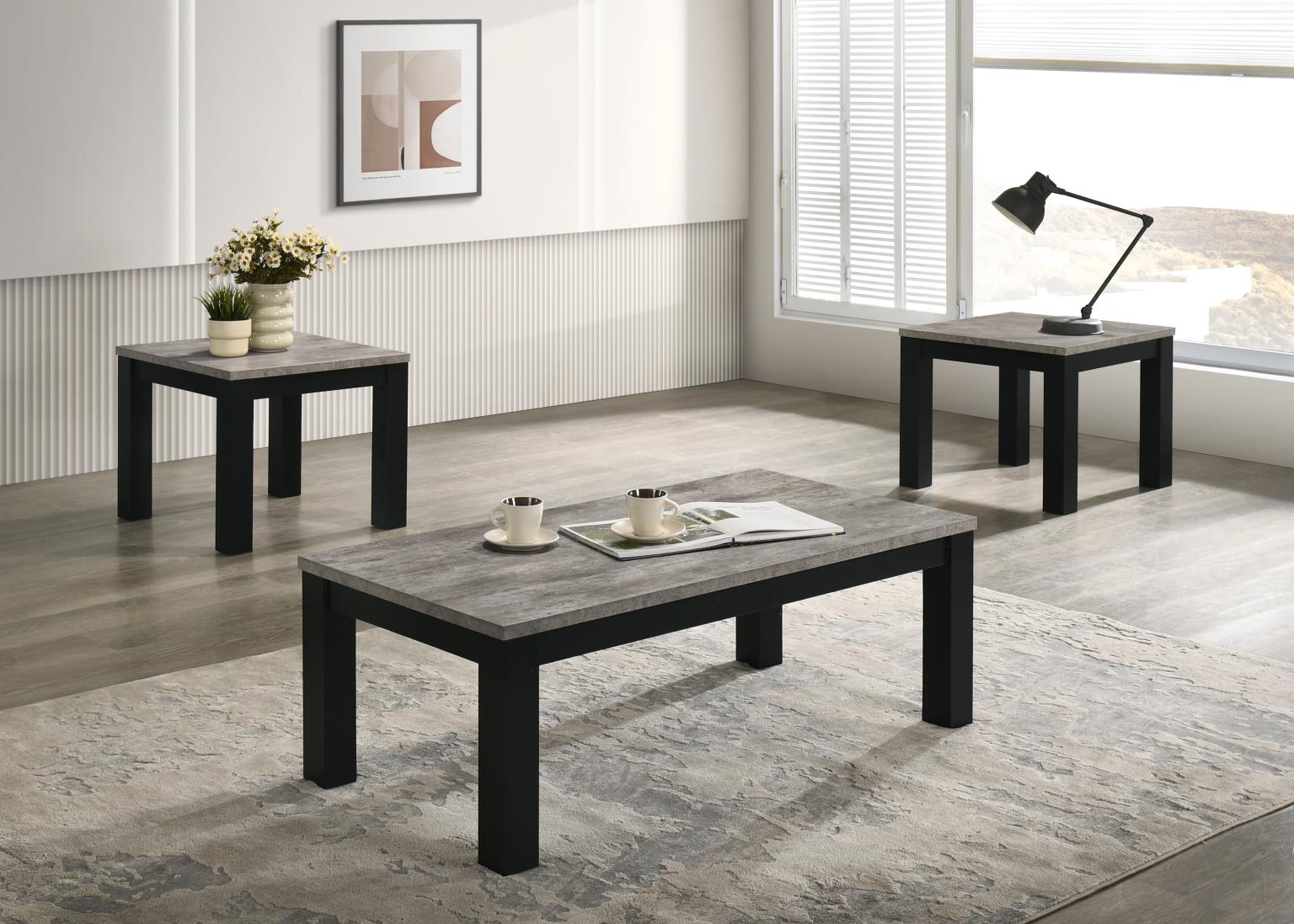 Melamine Top 3 Pk Table Set (3/CN)