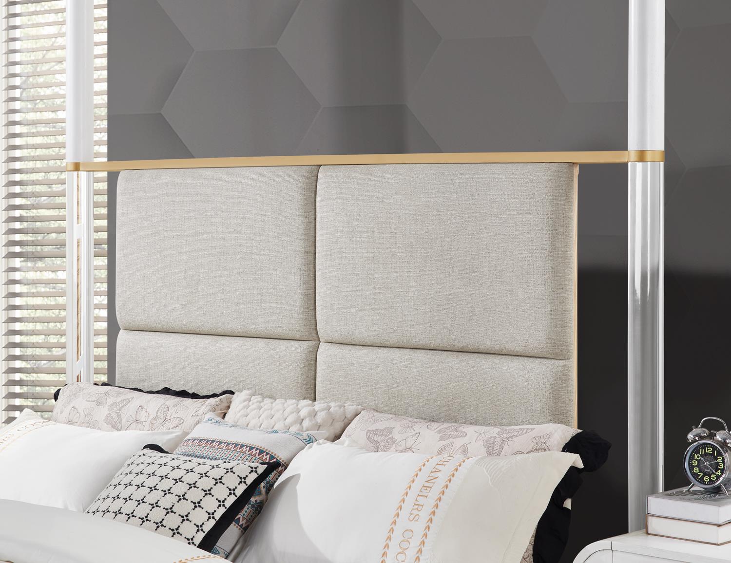 King Bed Frame - Dresser - Mirror - Chest - Nightstand — photo 6
