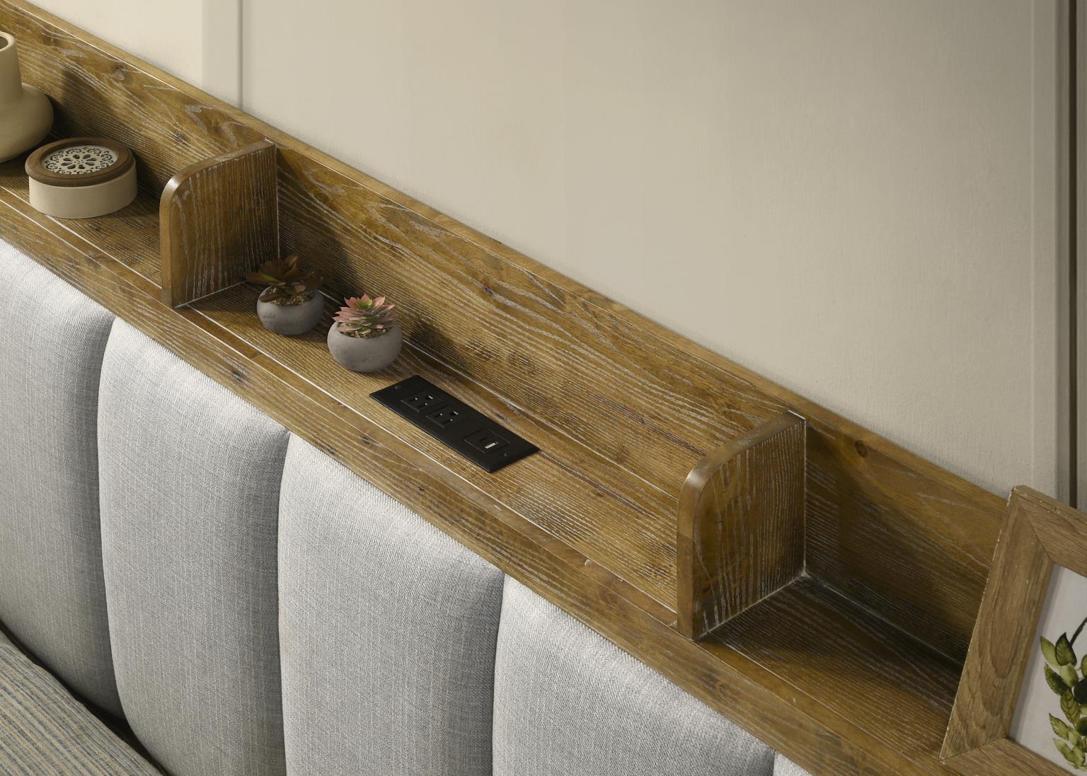 King Bed Frame - Dresser - Mirror - Chest - Nightstand — photo 7