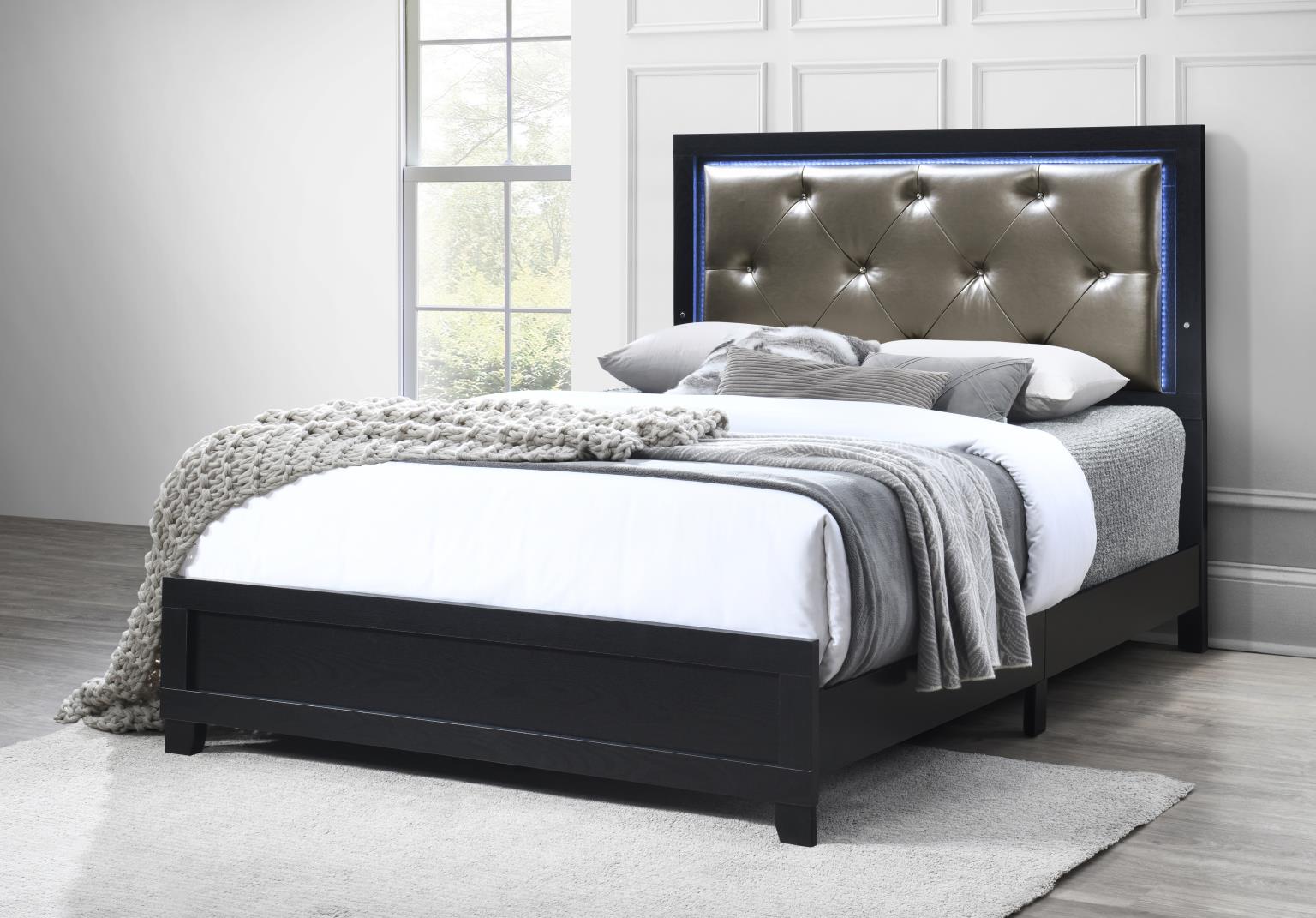 Full Bed Frame - Dresser - Mirror - Chest - Nightstand — photo 2