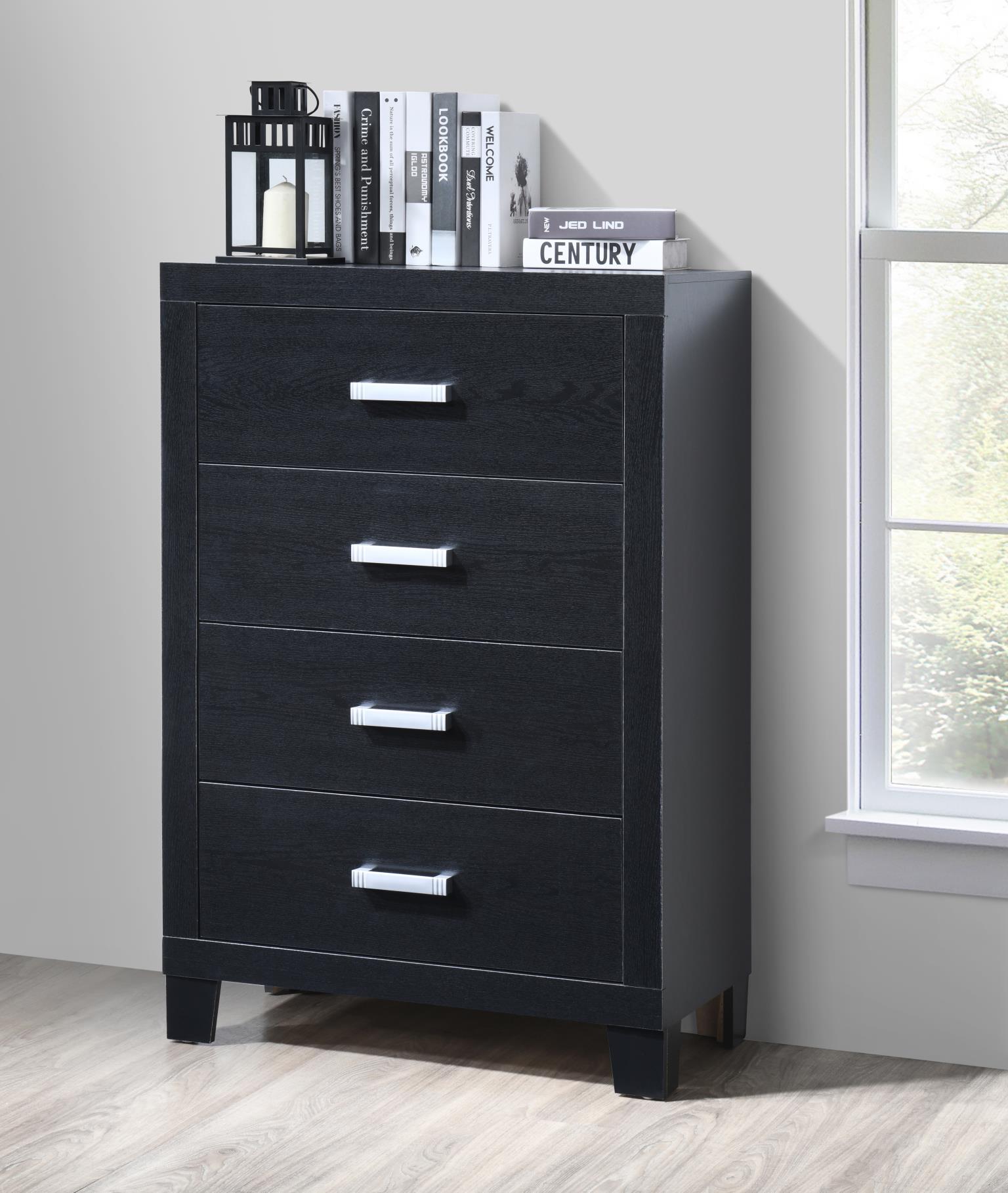 Full Bed Frame - Dresser - Mirror - Chest - Nightstand — photo 4