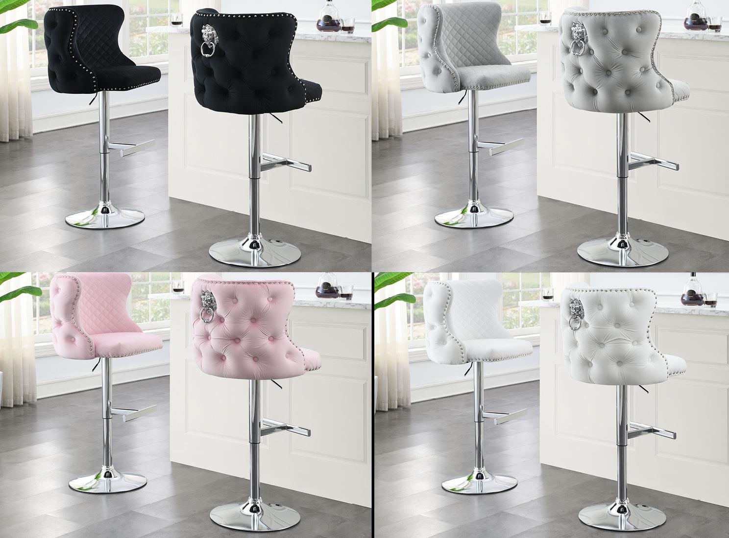 Velvet Bar Stool Price Per Chair Moq Is 1 — photo 2