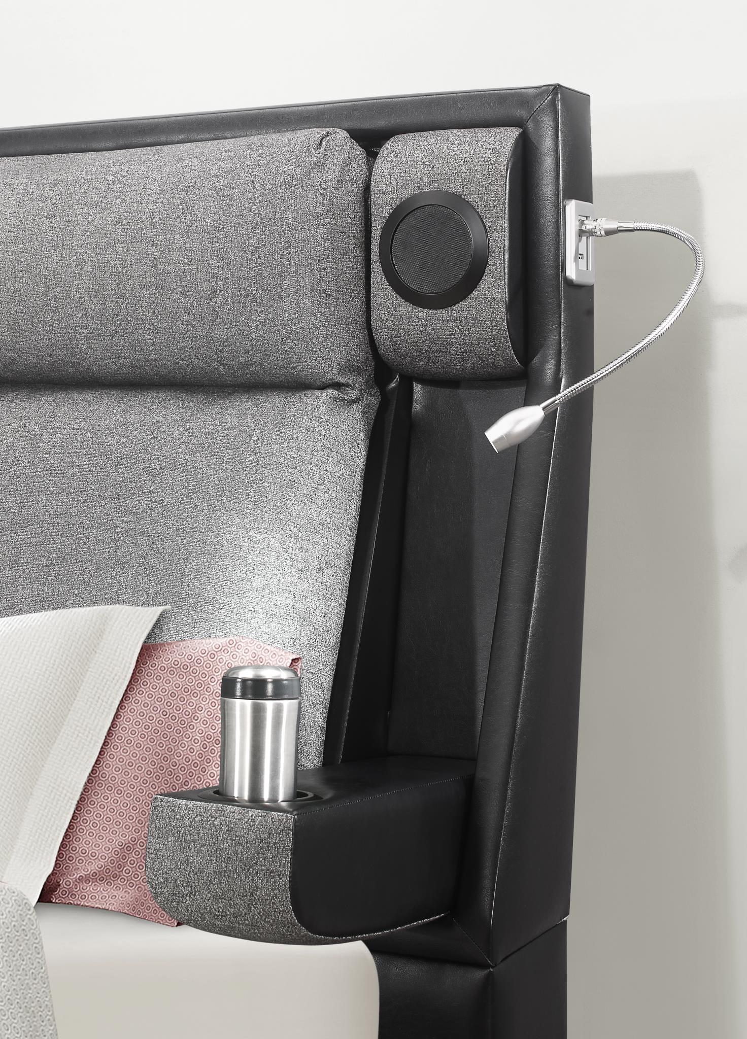 Black Bluetooth Bed — photo 3